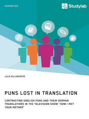 cover image of Puns Lost in Translation. Contrasting English Puns and Their German Translations in the Television Show "How I Met Your Mother"